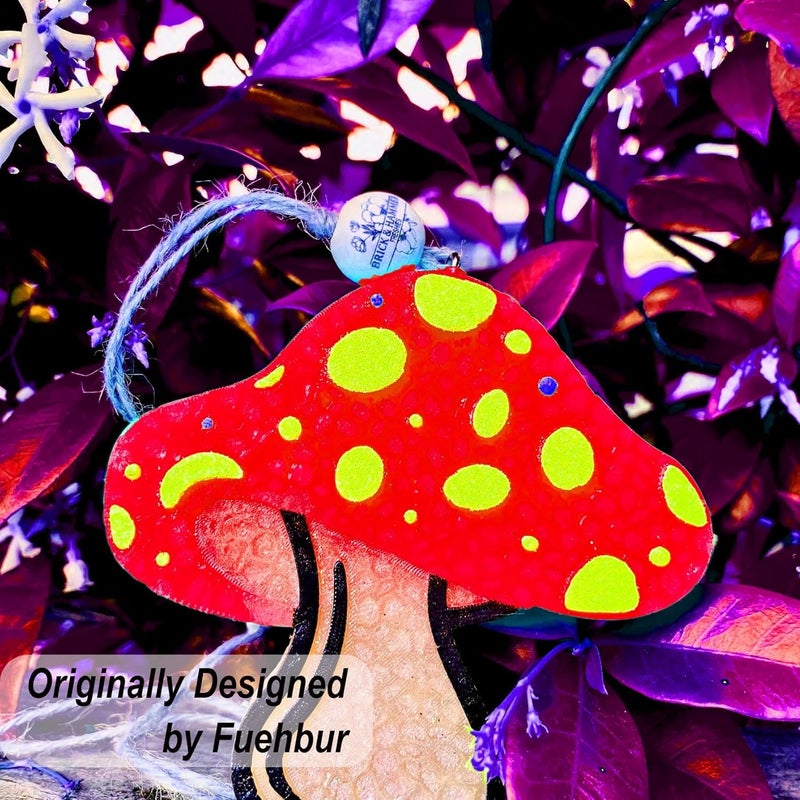 Fuehbur 【300+ Design Optional】 Mini Mushroom Car Freshies Mold- Air Freshie - Aroma Bead Freshener-Epoxy Resin - Candle Soap Mold Silicone Mould【Upgraded Thickened Material】- Medium Size - Image 4